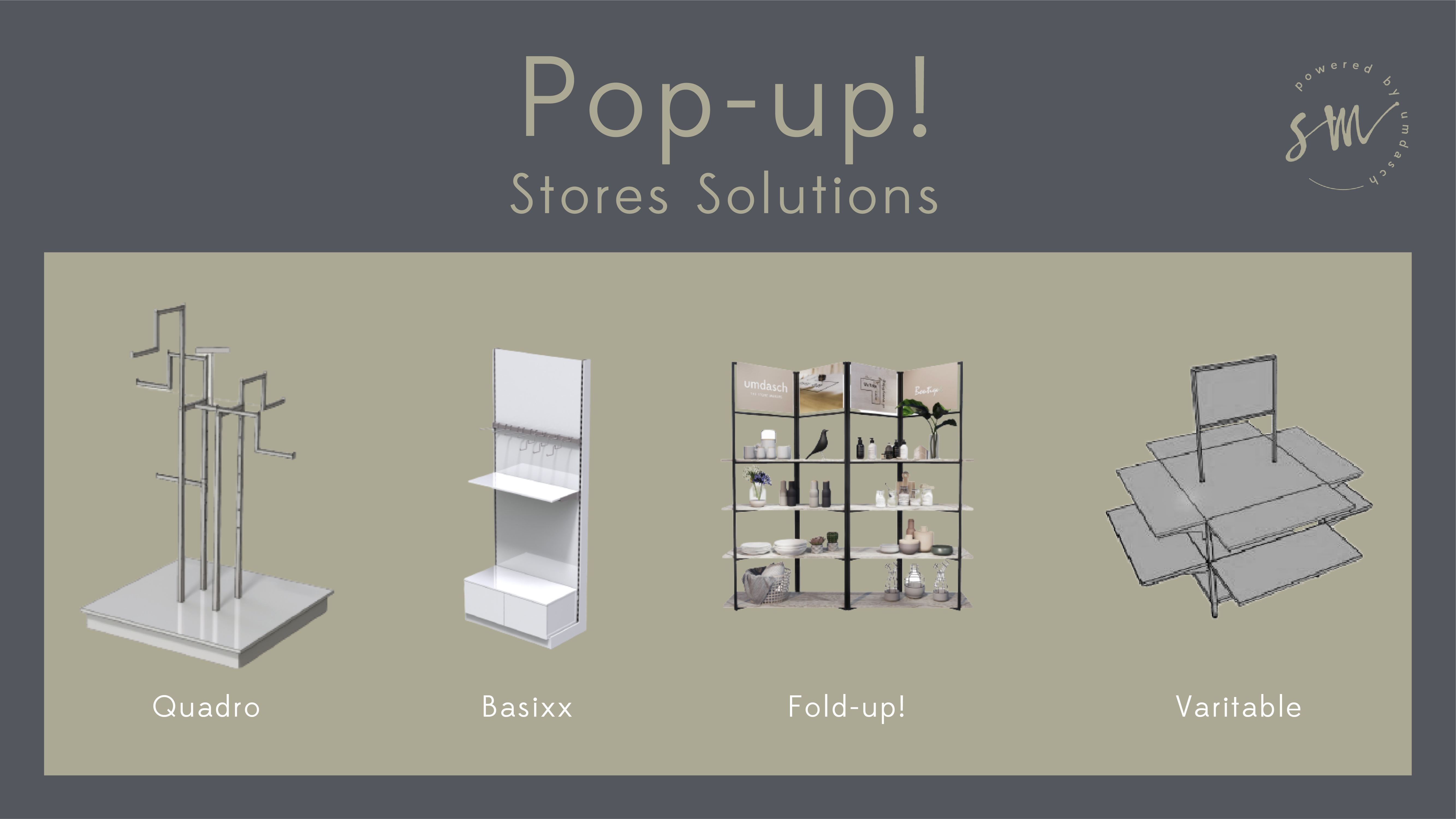 Re-usable Pop-up Store Equipment