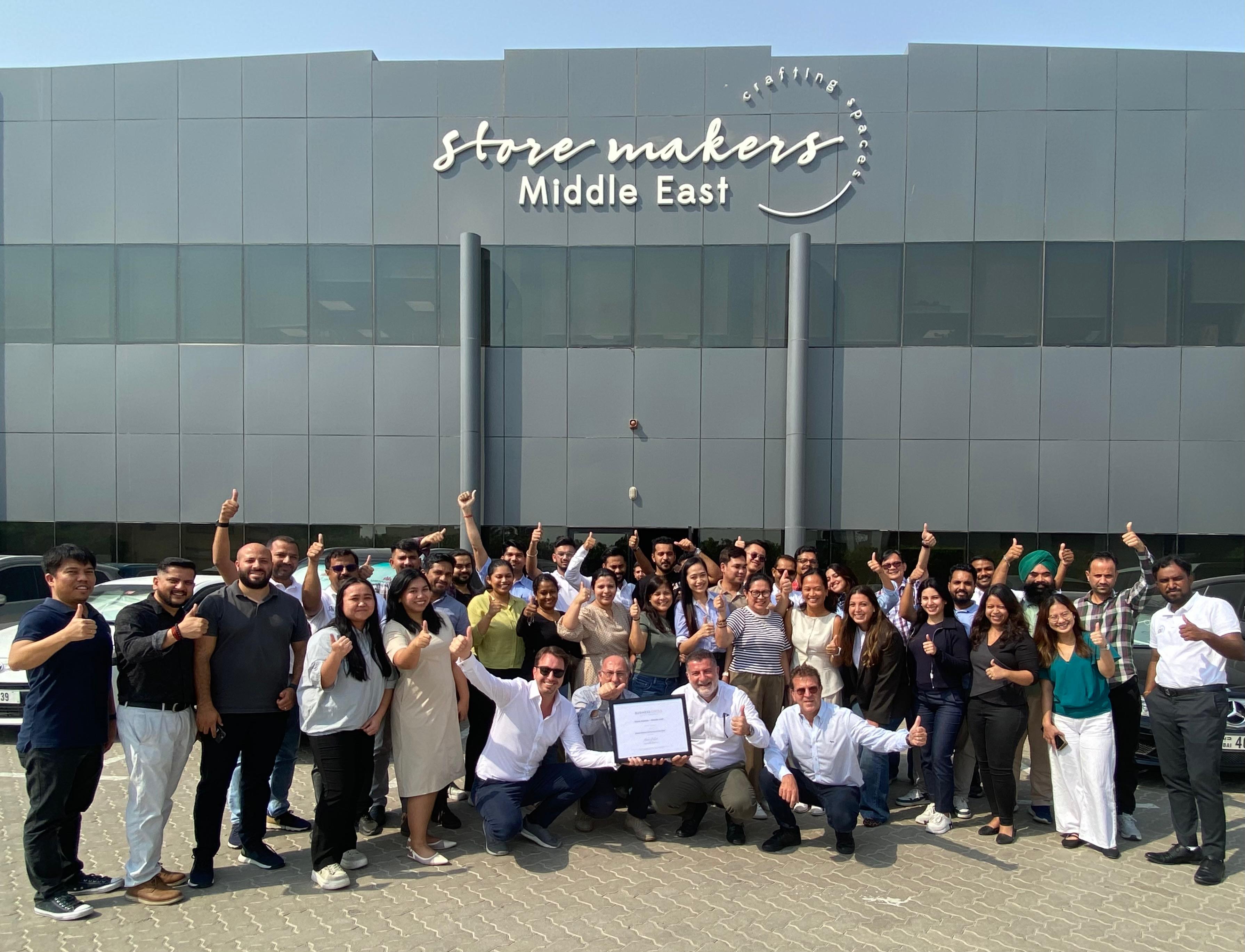 Store Makers – Middle East wins “Retail Interior Company of the Year – UAE 2025” at the Business Circle Awards